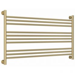 Полотенцесушитель водяной Сунержа Богема L, ширина 110 см высота 60 см, универсальное подключение, универсальное подключение, цвет матовая шампань, 022-0202-6011