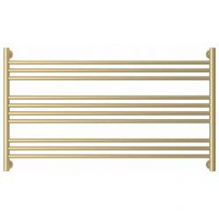 Полотенцесушитель водяной Сунержа Богема L, ширина 110 см высота 60 см, универсальное подключение, универсальное подключение, цвет матовая шампань, 022-0202-6011