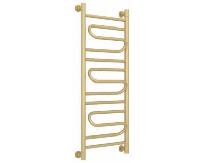 Полотенцесушитель водяной Сунержа Элегия+, высота 100 см, ширина 40 см, универсальное подключение, цвет матовая шампань, 022-0205-1040