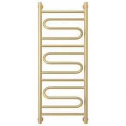 Полотенцесушитель водяной Сунержа Элегия+, высота 100 см, ширина 40 см, универсальное подключение, цвет матовая шампань, 022-0205-1040