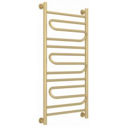 Полотенцесушитель водяной Сунержа Элегия+, высота 100 см, ширина 50 см, универсальное подключение, цвет матовая шампань, 022-0205-1050