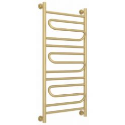 Полотенцесушитель водяной Сунержа Элегия+, высота 100 см, ширина 50 см, универсальное подключение, цвет матовая шампань, 022-0205-1050