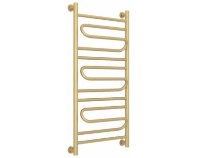 Полотенцесушитель водяной Сунержа Элегия+, высота 100 см, ширина 50 см, универсальное подключение, цвет матовая шампань, 022-0205-1050