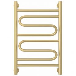 Полотенцесушитель водяной Сунержа Элегия+, высота 60 см, ширина 40 см, универсальное подключение, цвет матовая шампань, 022-0205-6040