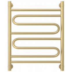 Полотенцесушитель водяной Сунержа Элегия+, высота 60 см, ширина 50 см, универсальное подключение, цвет матовая шампань, 022-0205-6050