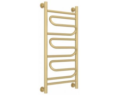 Полотенцесушитель водяной Сунержа Элегия+, высота 80 см, ширина 40 см, универсальное подключение, цвет матовая шампань, 022-0205-8040