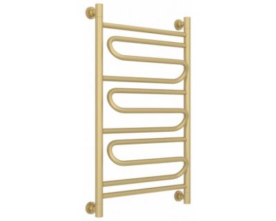 Полотенцесушитель водяной Сунержа Элегия+, высота 80 см, ширина 50 см, универсальное подключение, цвет матовая шампань, 022-0205-8050