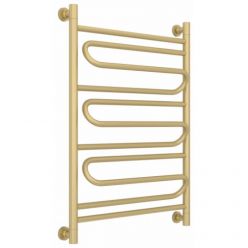 Полотенцесушитель водяной Сунержа Элегия+, высота 80 см, ширина 60 см, универсальное подключение, цвет матовая шампань, 022-0205-8060