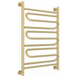 Полотенцесушитель водяной Сунержа Элегия+, высота 80 см, ширина 60 см, универсальное подключение, цвет матовая шампань, 022-0205-8060