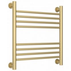 Полотенцесушитель водяной Сунержа Богема+, высота 50 см, ширина 50 см, универсальное подключение, цвет матовая шампань, 022-0220-5050