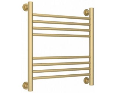 Полотенцесушитель водяной Сунержа Богема+, высота 50 см, ширина 50 см, универсальное подключение, цвет матовая шампань, 022-0220-5050