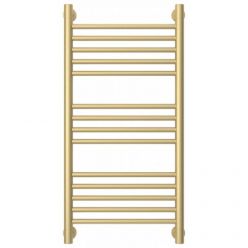 Полотенцесушитель водяной Сунержа Богема+, высота 80 см, ширина 40 см, универсальное подключение, цвет матовая шампань, 022-0220-8040