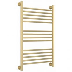 Полотенцесушитель водяной Сунержа Богема+, высота 80 см, ширина 50 см, универсальное подключение, цвет матовая шампань, 022-0220-8050