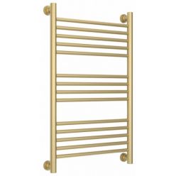 Полотенцесушитель водяной Сунержа Богема+, высота 80 см, ширина 50 см, универсальное подключение, цвет матовая шампань, 022-0220-8050