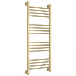 Полотенцесушитель водяной Сунержа Богема+, высота 100 см, ширина 40 см, универсальное подключение, цвет матовая шампань, 022-0221-1040