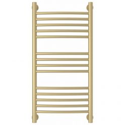 Полотенцесушитель водяной Сунержа Богема+, высота 80 см, ширина 40 см, универсальное подключение, цвет матовая шампань, 022-0221-8040