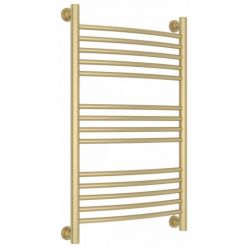 Полотенцесушитель водяной Сунержа Богема+, высота 80 см, ширина 50 см, универсальное подключение, цвет матовая шампань, 022-0221-8050