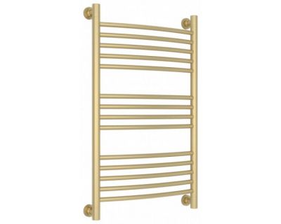 Полотенцесушитель водяной Сунержа Богема+, высота 80 см, ширина 50 см, универсальное подключение, цвет матовая шампань, 022-0221-8050