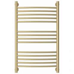 Полотенцесушитель водяной Сунержа Богема+, высота 80 см, ширина 50 см, универсальное подключение, цвет матовая шампань, 022-0221-8050