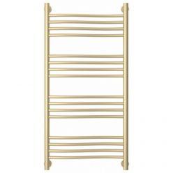 Полотенцесушитель водяной Сунержа Флюид+, высота 100, ширина 50 см, универсальное подключение, цвет матовая шампань, 022-0222-1050