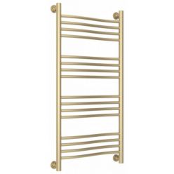 Полотенцесушитель водяной Сунержа Флюид+, высота 100, ширина 50 см, универсальное подключение, цвет матовая шампань, 022-0222-1050