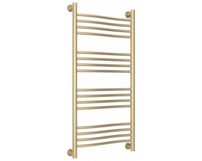 Полотенцесушитель водяной Сунержа Флюид+, высота 100, ширина 50 см, универсальное подключение, цвет матовая шампань, 022-0222-1050