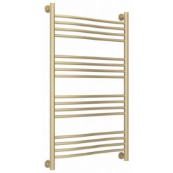 Полотенцесушитель водяной Сунержа Флюид+, высота 100, ширина 60 см, универсальное подключение, цвет матовая шампань, 022-0222-1060