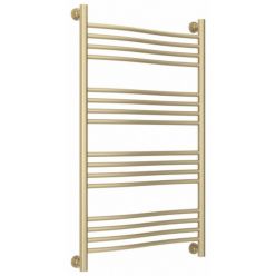 Полотенцесушитель водяной Сунержа Флюид+, высота 100, ширина 60 см, универсальное подключение, цвет матовая шампань, 022-0222-1060