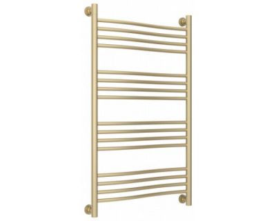 Полотенцесушитель водяной Сунержа Флюид+, высота 100, ширина 60 см, универсальное подключение, цвет матовая шампань, 022-0222-1060