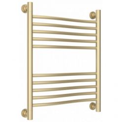 Полотенцесушитель водяной Сунержа Флюид+, высота 60, ширина 50 см, универсальное подключение, цвет матовая шампань, 022-0222-6050