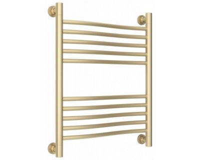 Полотенцесушитель водяной Сунержа Флюид+, высота 60, ширина 50 см, универсальное подключение, цвет матовая шампань, 022-0222-6050