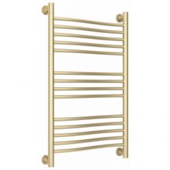 Полотенцесушитель водяной Сунержа Флюид+, высота 80, ширина 50 см, универсальное подключение, цвет матовая шампань, 022-0222-8050