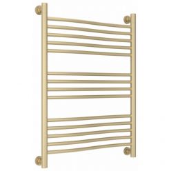 Полотенцесушитель водяной Сунержа Флюид+, высота 80, ширина 60 см, универсальное подключение, цвет матовая шампань, 022-0222-8060