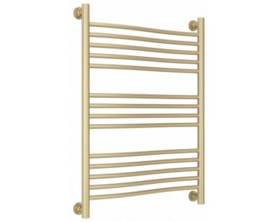 Полотенцесушитель водяной Сунержа Флюид+, высота 80, ширина 60 см, универсальное подключение, цвет матовая шампань, 022-0222-8060