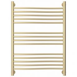 Полотенцесушитель водяной Сунержа Флюид+, высота 80, ширина 60 см, универсальное подключение, цвет матовая шампань, 022-0222-8060