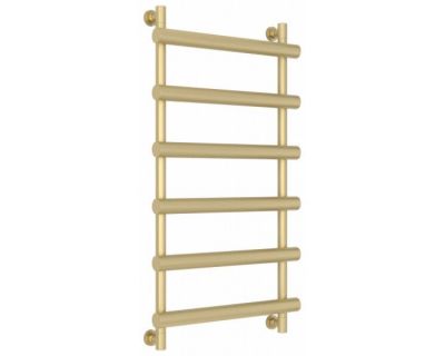 Полотенцесушитель водяной Сунержа Атлант, высота 100 см, ширина 50 см, универсальное подключение, цвет матовая шампань, 022-0226-1050