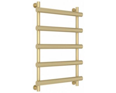 Полотенцесушитель водяной Сунержа Атлант, высота 80 см, ширина 50 см, универсальное подключение, цвет матовая шампань, 022-0226-8050