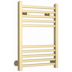 Полотенцесушитель водяной Сунержа Модус, высота 60 см, ширина 40 см, универсальное подключение, цвет матовая шампань, 022-0250-6040