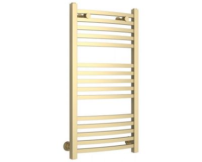 Полотенцесушитель водяной Сунержа Аркус, высота 80 см, ширина 40 см, универсальное подключение, цвет матовая шампань, 022-0251-8040