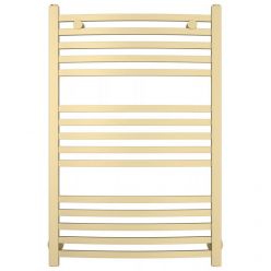 Полотенцесушитель водяной Сунержа Аркус, высота 80 см, ширина 50 см, универсальное подключение, цвет матовая шампань, 022-0251-8050