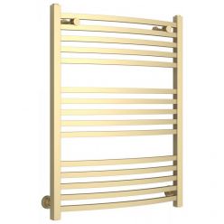 Полотенцесушитель водяной Сунержа Аркус, высота 80 см, ширина 60 см, универсальное подключение, цвет матовая шампань, 022-0251-8060