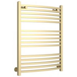 Полотенцесушитель водяной Сунержа Аркус, высота 80 см, ширина 60 см, универсальное подключение, цвет матовая шампань, 022-0251-8060