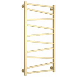 Полотенцесушитель водяной Сунержа Сирокко, высота 100 см, ширина 50 см, нижнее подключение, цвет матовая шампань, 022-0253-1050