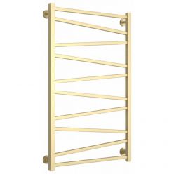 Полотенцесушитель водяной Сунержа Сирокко, высота 100 см, ширина 60 см, нижнее подключение 60 см, цвет матовая шампань, 022-0253-1060