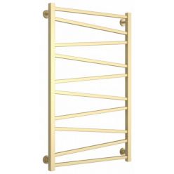 Полотенцесушитель водяной Сунержа Сирокко, высота 100 см, ширина 60 см, нижнее подключение 60 см, цвет матовая шампань, 022-0253-1060