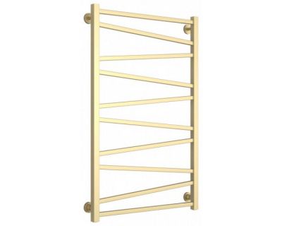 Полотенцесушитель водяной Сунержа Сирокко, высота 100 см, ширина 60 см, нижнее подключение 60 см, цвет матовая шампань, 022-0253-1060