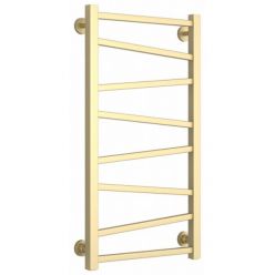 Полотенцесушитель водяной Сунержа Сирокко, высота 80 см, ширина 40 см, нижнее подключение, цвет матовая шампань, 022-0253-8040