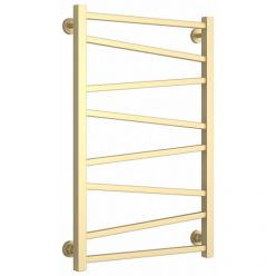 Полотенцесушитель водяной Сунержа Сирокко, высота 80 см, ширина 50 см, нижнее подключение, цвет матовая шампань, 022-0253-8050