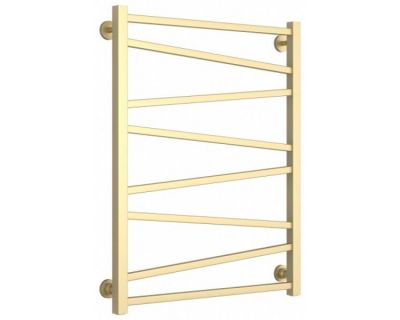 Полотенцесушитель водяной Сунержа Сирокко, высота 80 см, ширина 60 см, нижнее подключение, цвет матовая шампань, 022-0253-8060