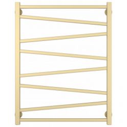 Полотенцесушитель водяной Сунержа Сирокко, высота 80 см, ширина 60 см, нижнее подключение, цвет матовая шампань, 022-0253-8060